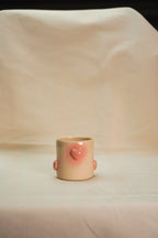 Czarka HEARTS z ceramiki