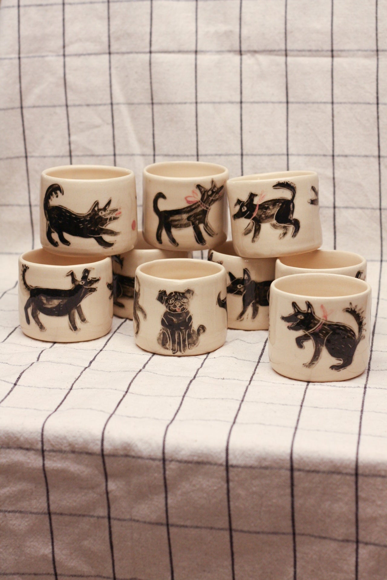 Czarki z pieskami kundelkami