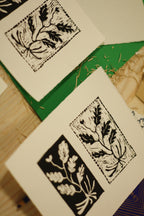 Grafiki z zajęć linorytu