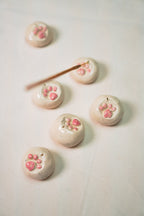 Ceramiczne łapki na kadzidło