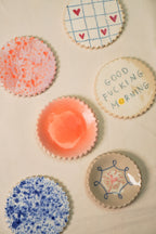 Mini talerzyki kolorowe