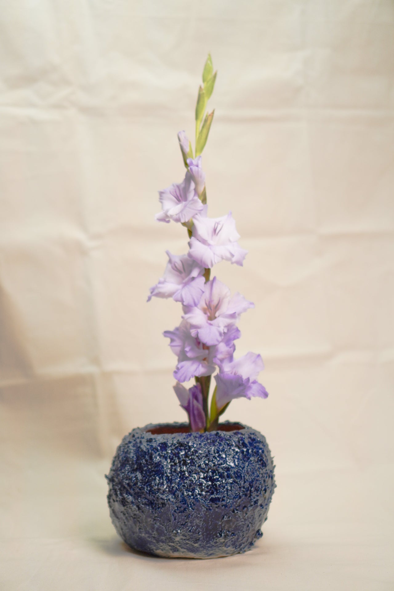 Wazon futerko kobaltowy