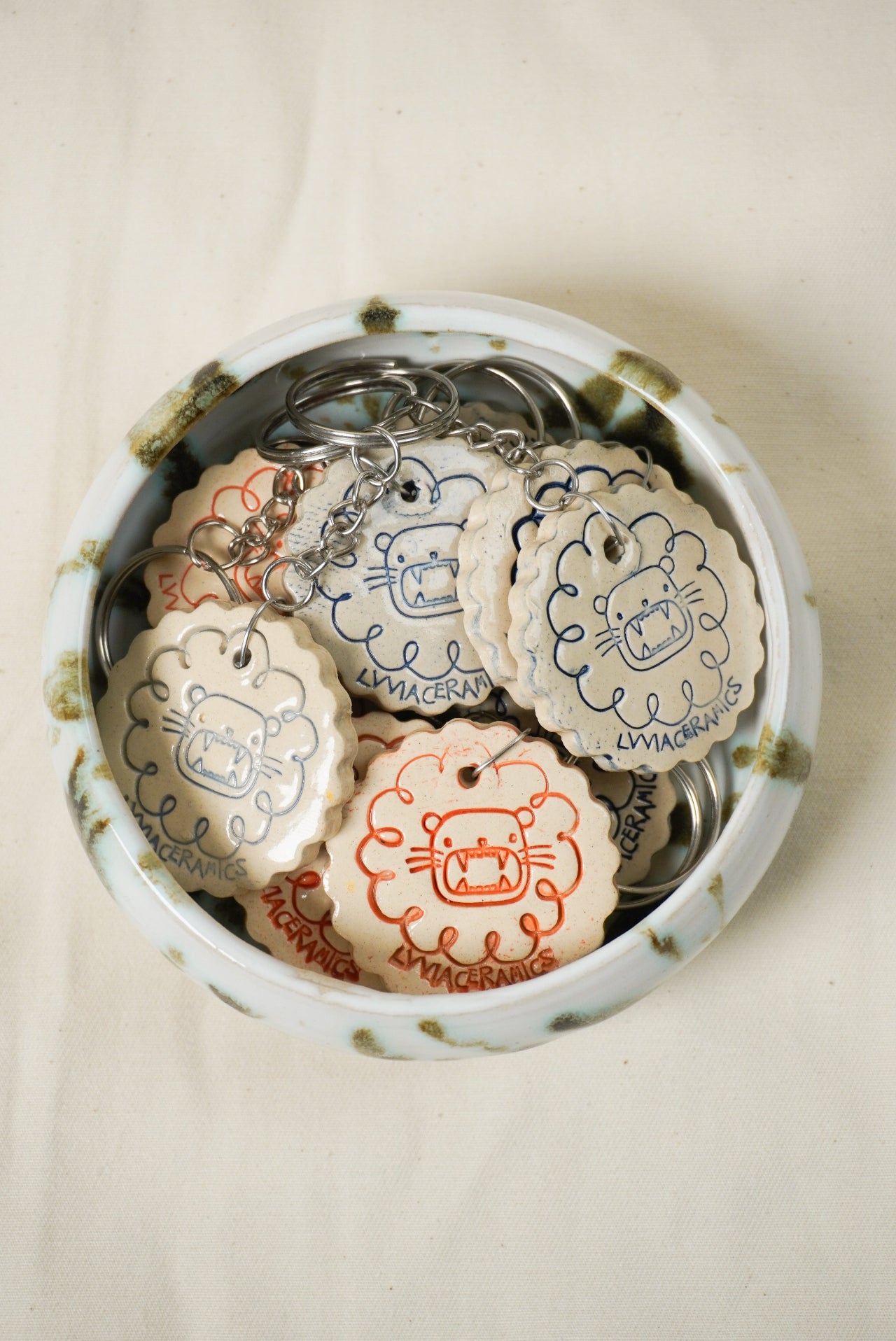 Zawieszki do kluczy ceramiczne LVVIA