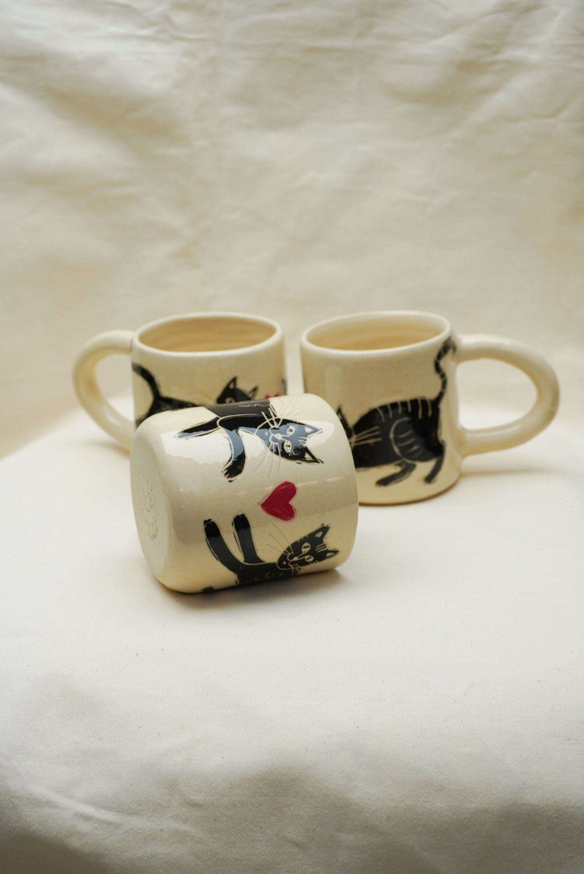 Zakochane koty kubki