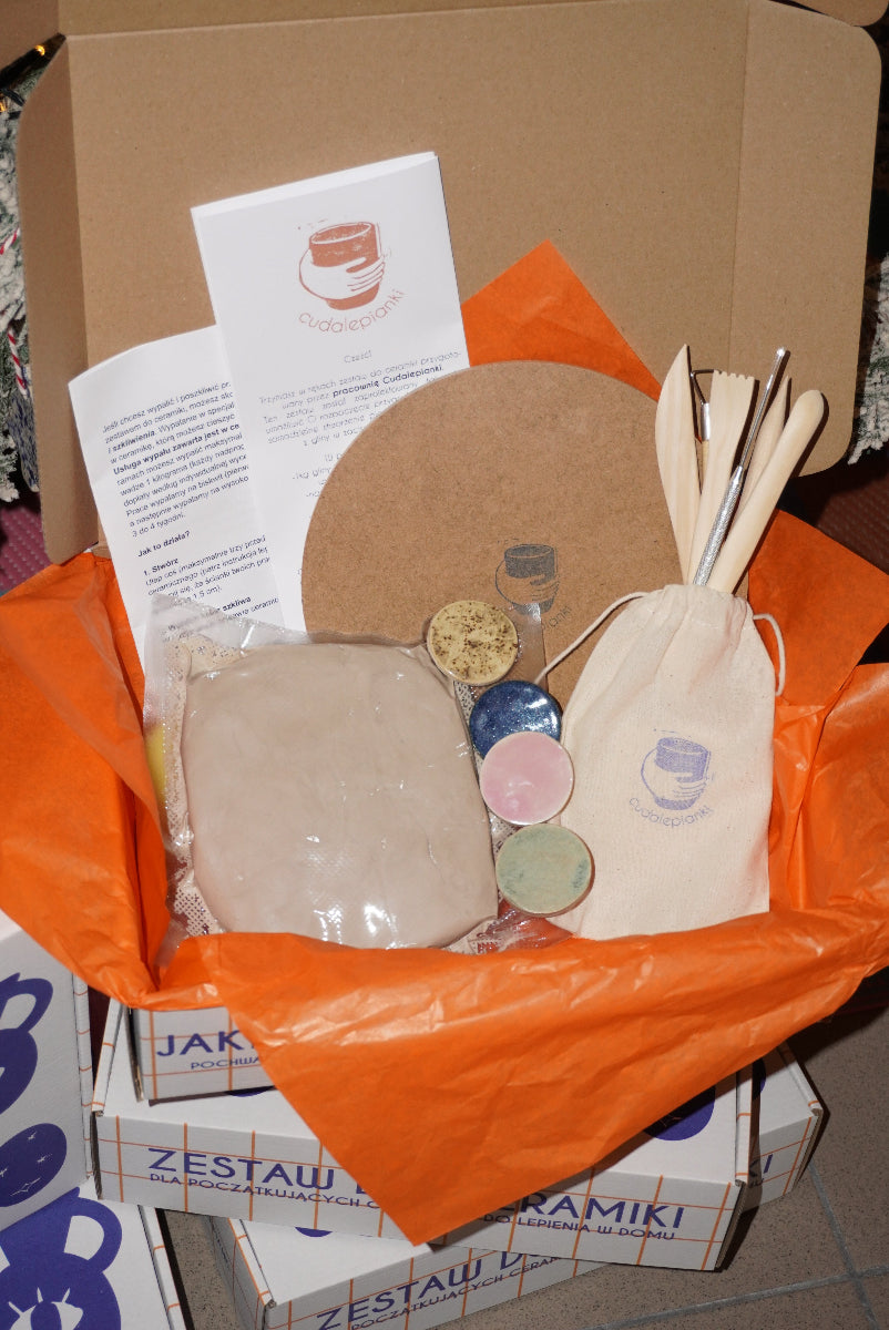 Zestaw do lepienia ceramiki